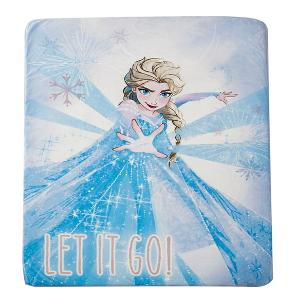 Frozen 2, Frosted Believe Oversized Silk Touch Sherpa Throw Blanket, 60" x 80"