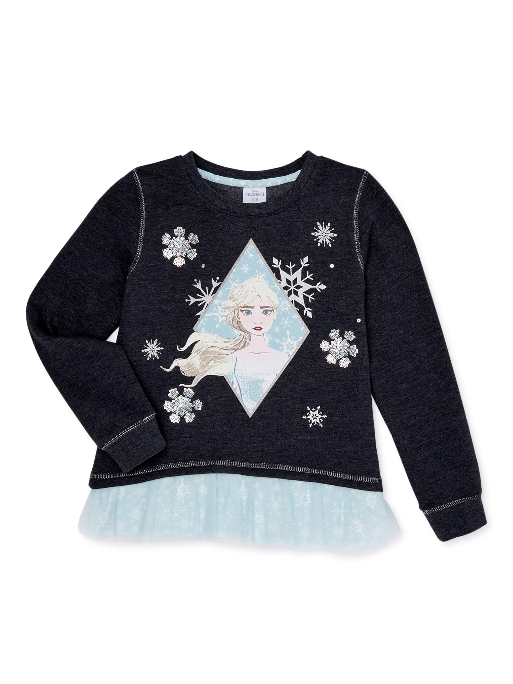 Girls best sale frozen jumper