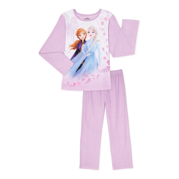 Frozen 2 Girls Pajama Set, 2 Piece, Sizes 4-12