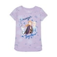 thumbnail image 1 of Frozen 2 Girls Short Sleeve Graphic Tee, 1 of 3
