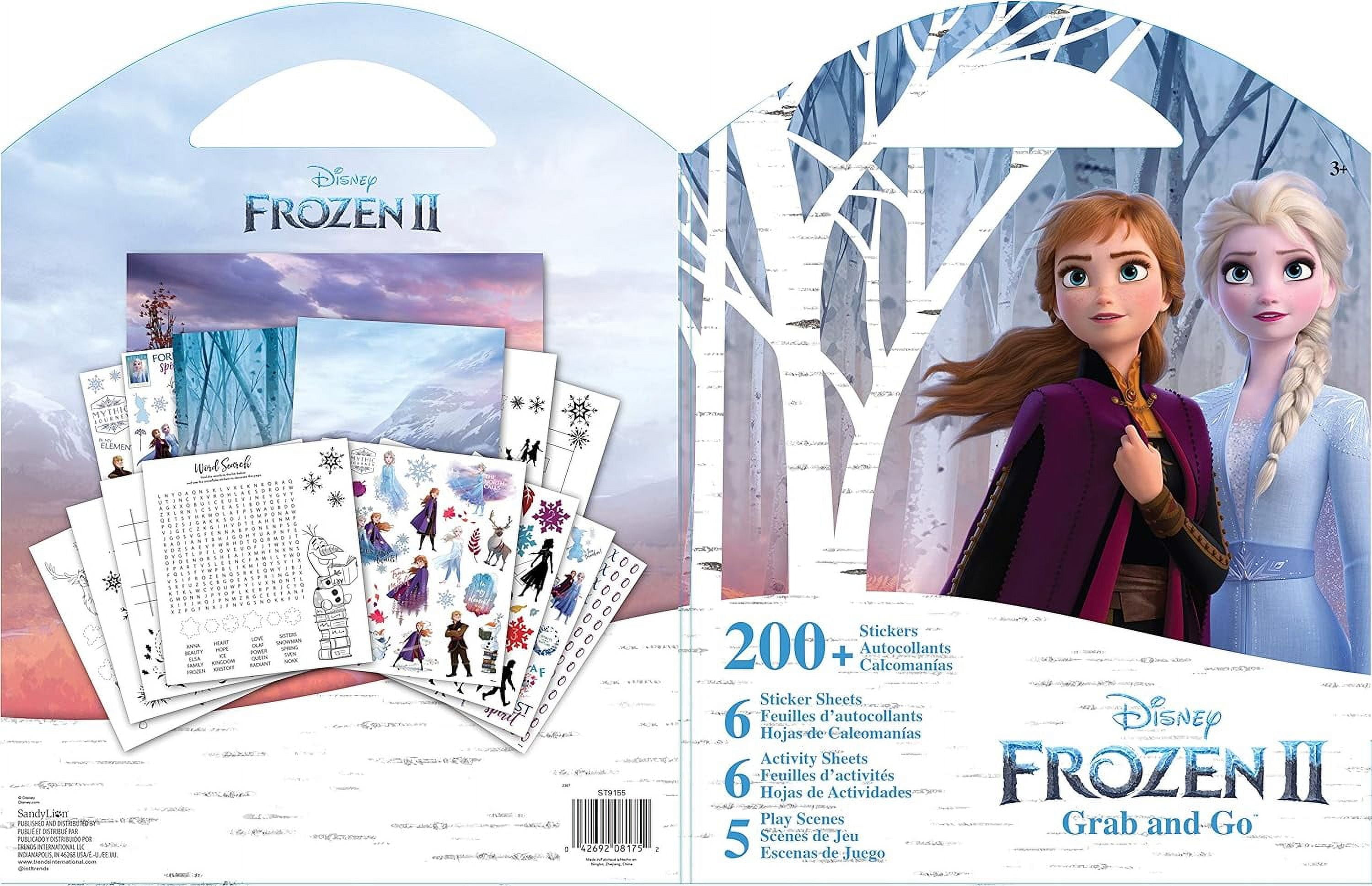 Winrayk 112Pcs Frozen Party Favors Elsa Birthday Supplies for Girls Kids,  Gift Bag Stamper Slap Bracelet Keychain Snowflake Ring Sticker Pinata  Filler