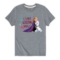 thumbnail image 1 of Frozen 2 - I Like Warm Hugs - Toddler And Youth Short Sleeve Graphic T-Shirt, 1 of 5