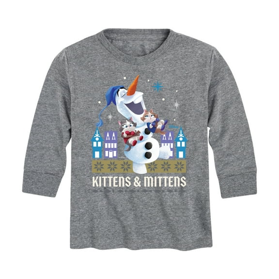 Frozen 2 - Kittens And Mittens - Toddler And Youth Long Sleeve Graphic T-Shirt