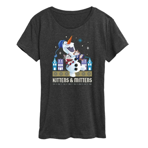 Frozen 2 - Kittens And Mittens - Women's Short Sleeve Graphic T-Shirt