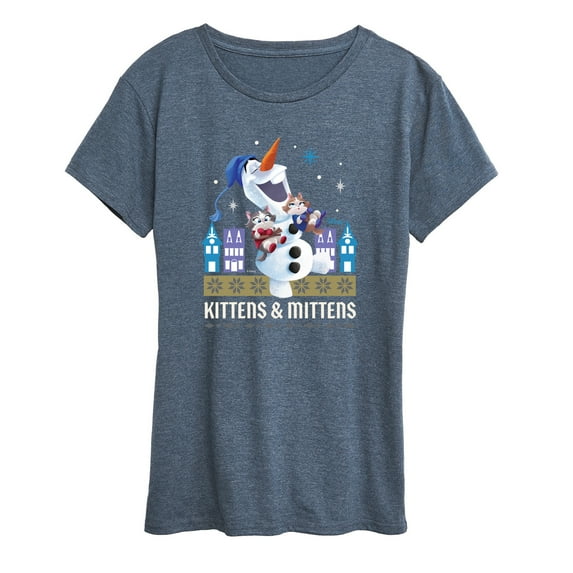 Frozen 2 - Kittens And Mittens - Women's Short Sleeve Graphic T-Shirt