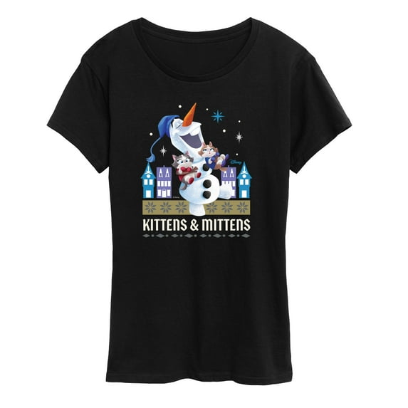 Frozen 2 - Kittens And Mittens - Women's Short Sleeve Graphic T-Shirt