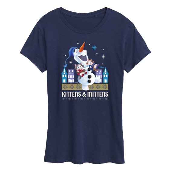 Frozen 2 - Kittens And Mittens - Women's Short Sleeve Graphic T-Shirt