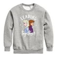 thumbnail image 1 of Frozen 2 - Leading Together - Toddler And Youth Crewneck Fleece Sweatshirt, 1 of 5