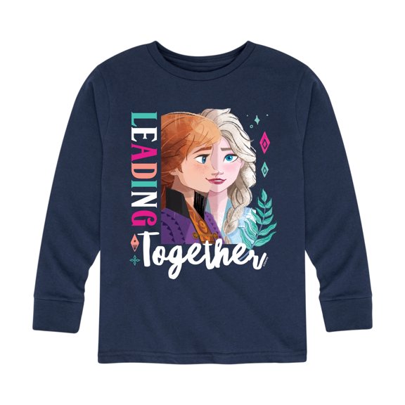 Frozen 2 - Leading Together - Toddler And Youth Long Sleeve Graphic T-Shirt