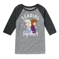 thumbnail image 1 of Frozen 2 - Leading Together - Toddler And Youth Raglan Graphic T-Shirt, 1 of 4