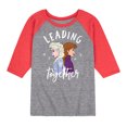 thumbnail image 1 of Frozen 2 - Leading Together - Toddler And Youth Raglan Graphic T-Shirt, 1 of 6