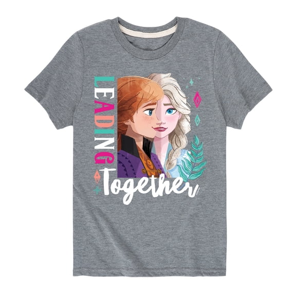 Frozen 2 - Leading Together - Toddler And Youth Short Sleeve Graphic T-Shirt