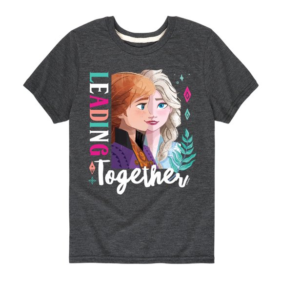 Frozen 2 - Leading Together - Toddler And Youth Short Sleeve Graphic T-Shirt