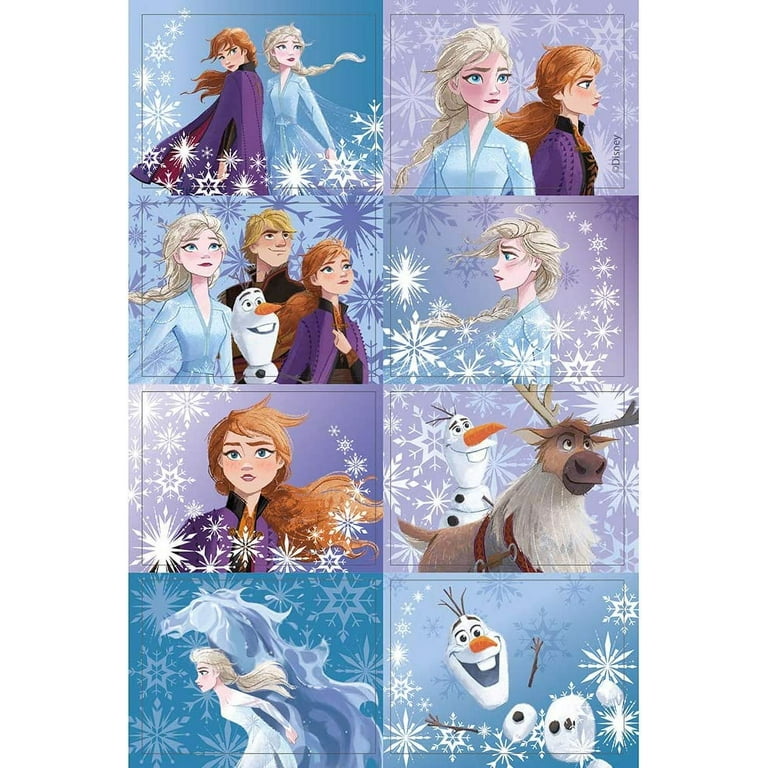 Disney's Frozen Stickers 2.5x2.5 100 Count