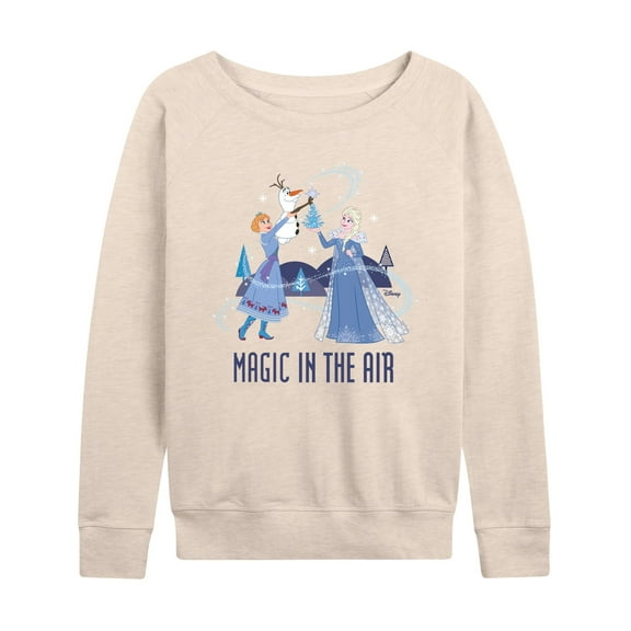 Frozen 2 - Magic In The Air - Women's Lightweight French Terry Long Sleeve Shirt