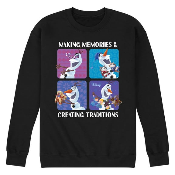 Frozen 2 - Making Memories Creating Traditions - Adult Crew Fleece