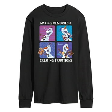 Frozen 2 - Making Memories Creating Traditions - Adult Long Sleeve Tee