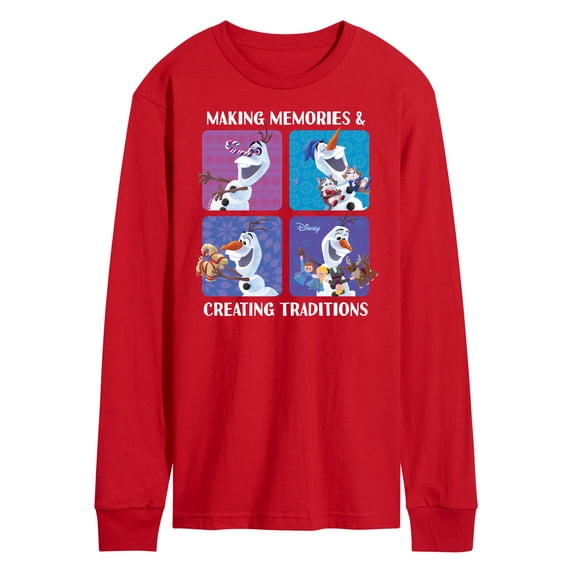 Frozen 2 - Making Memories Creating Traditions - Adult Long Sleeve Tee