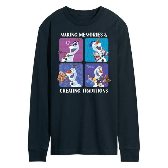 Frozen 2 - Making Memories Creating Traditions - Adult Long Sleeve Tee