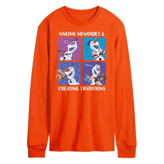 Frozen 2 - Making Memories Creating Traditions - Men's Long Sleeve Tee