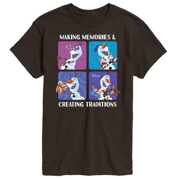 Frozen 2 - Making Memories Creating Traditions - Men's Short Sleeve Graphic T-Shirt