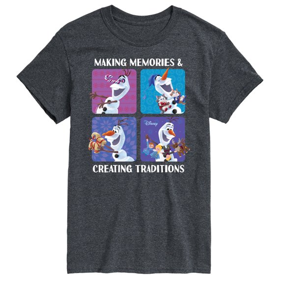 Frozen 2 - Making Memories Creating Traditions - Men's Short Sleeve Graphic T-Shirt