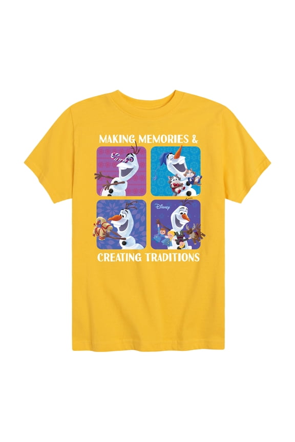 - Making Memories Creating Traditions - Toddler And Youth Short Sleeve Graphic T-Shirt