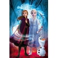 thumbnail image 1 of Frozen 2 - Movie Poster (Anna Elsa & Olaf - Guiding Spirit) (Clear Poster Hanger), 1 of 7