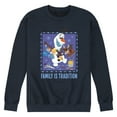 thumbnail image 1 of Frozen 2 - Olaf Family Is Tradition - Adult Crew Fleece, 1 of 5