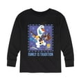 thumbnail image 1 of Frozen 2 - Olaf Family Is Tradition - Toddler And Youth Long Sleeve Graphic T-Shirt, 1 of 5