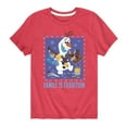 thumbnail image 1 of Frozen 2 - Olaf Family Is Tradition - Toddler And Youth Short Sleeve Graphic T-Shirt, 1 of 5