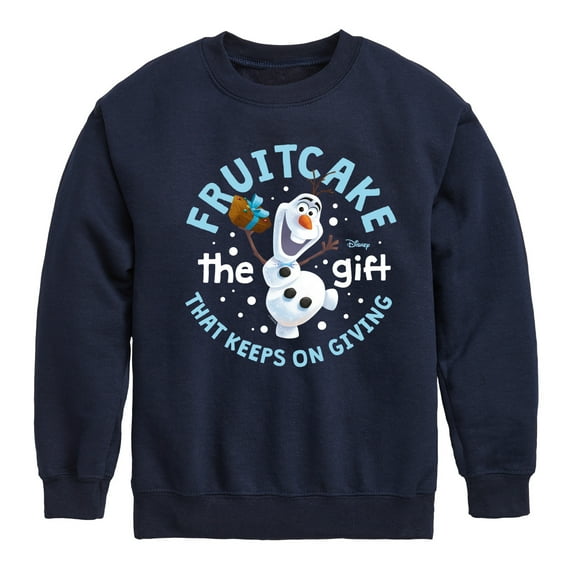 Frozen 2 - Olaf Fruitcake - Toddler And Youth Crewneck Fleece Sweatshirt