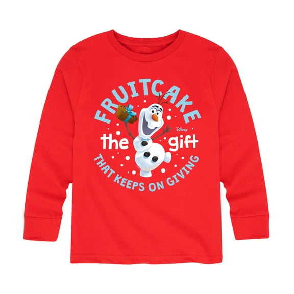 Frozen 2 - Olaf Fruitcake - Toddler And Youth Long Sleeve Graphic T-Shirt