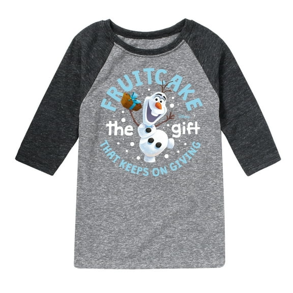 Frozen 2 - Olaf Fruitcake - Toddler And Youth Raglan Graphic T-Shirt