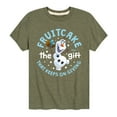 thumbnail image 1 of Frozen 2 - Olaf Fruitcake - Toddler And Youth Short Sleeve Graphic T-Shirt, 1 of 5