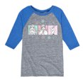 thumbnail image 1 of Frozen 2 - Pastel Character Grid - Toddler And Youth Raglan Graphic T-Shirt, 1 of 4