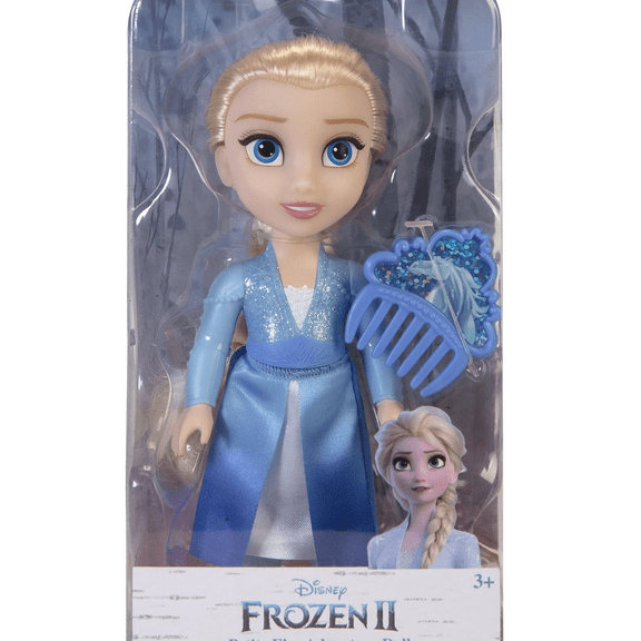 Frozen 2 Petite Elsa 6 Inch Articulated Doll with Accessory