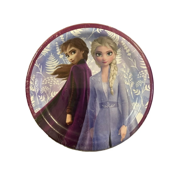 Frozen 2 Plates 7” Dessert Unique Industries, 8 ct