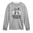 thumbnail image 1 of Frozen 2 - Profound Thinker - Toddler And Youth Long Sleeve Graphic T-Shirt, 1 of 5
