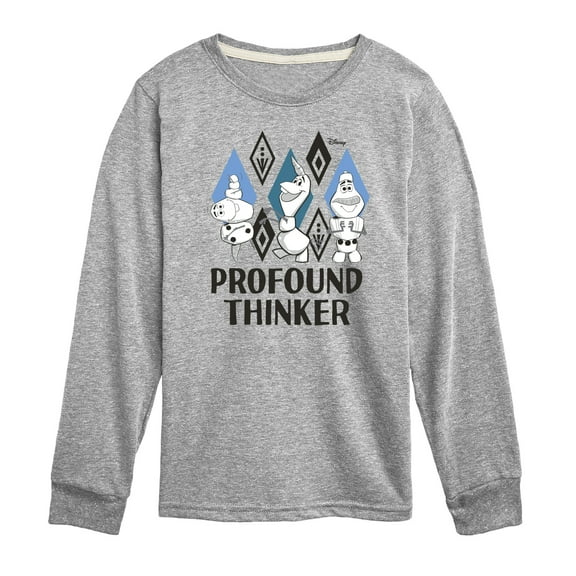 Frozen 2 - Profound Thinker - Toddler And Youth Long Sleeve Graphic T-Shirt