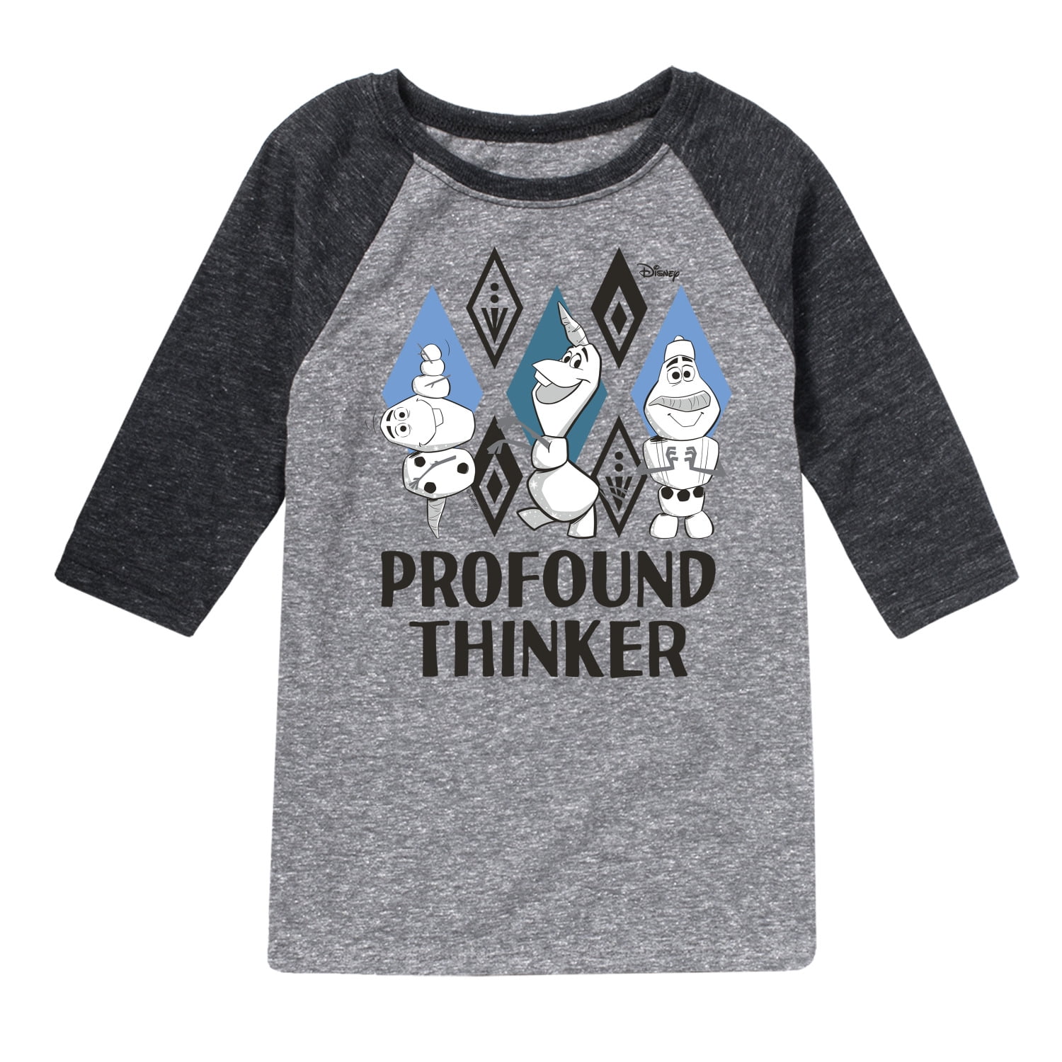 Frozen 2 Profound Thinker Toddler And Youth Raglan Graphic TShirt