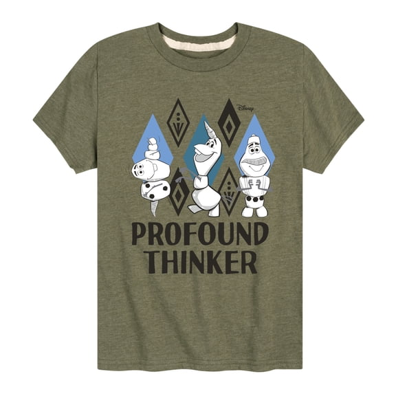 Frozen 2 - Profound Thinker - Toddler And Youth Short Sleeve Graphic T-Shirt
