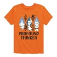 thumbnail image 1 of Frozen 2 - Profound Thinker - Toddler And Youth Short Sleeve Graphic T-Shirt, 1 of 5