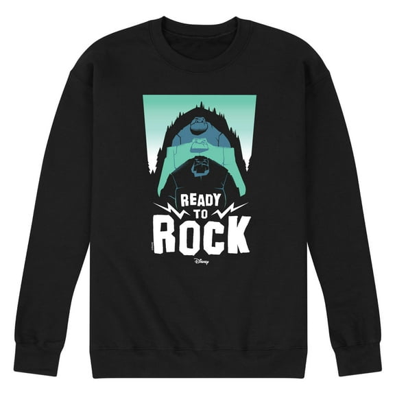 Frozen 2 - Ready To Rock Tour Poster  - Men's Crew Neck Fleece Pullover