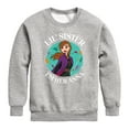 thumbnail image 1 of Frozen 2 - Sister Anna - Toddler And Youth Crewneck Fleece Sweatshirt, 1 of 5