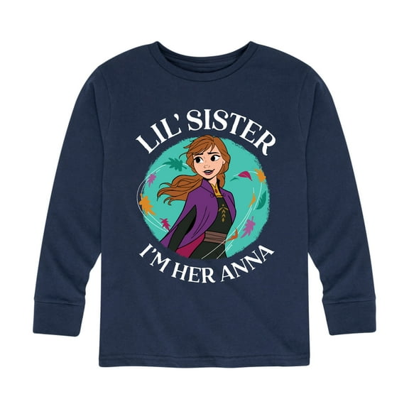 Frozen 2 - Sister Anna - Toddler And Youth Long Sleeve Graphic T-Shirt