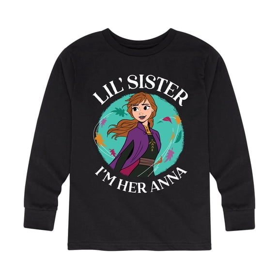 Frozen 2 - Sister Anna - Toddler And Youth Long Sleeve Graphic T-Shirt