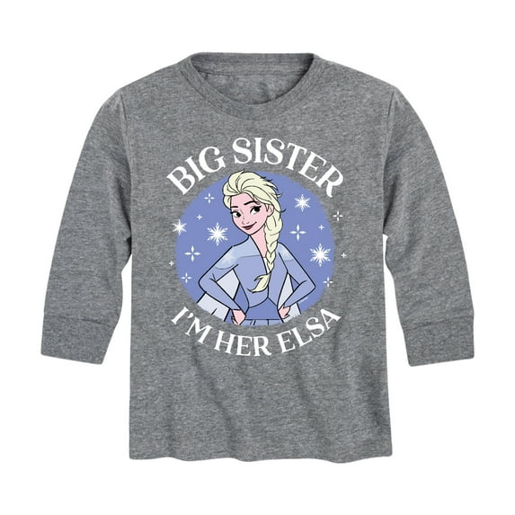 Frozen 2 - Sister Elsa - Toddler And Youth Long Sleeve Graphic T-Shirt