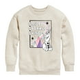 thumbnail image 1 of Frozen 2 - Smile Sparkle Shine - Toddler And Youth Crewneck Fleece Sweatshirt, 1 of 5