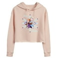 thumbnail image 1 of Frozen 2 - Snow Sisters Women's Cropped Graphic Hoodie, 1 of 5